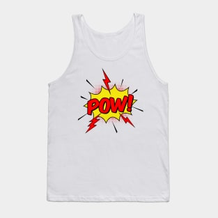 Pow! Comic Book Graphic Tank Top